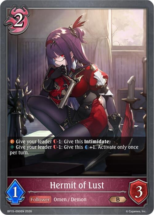 Image for Hermit of Lust (BP15-090EN) - Shadowverse: Evolve