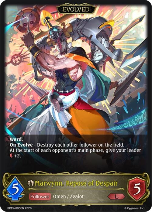 Image for Marwynn, Repose of Despair (Evolved) (BP15-095EN) - Shadowverse: Evolve