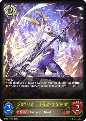 Sarissa, Luxflash Spear (BP15-097EN)