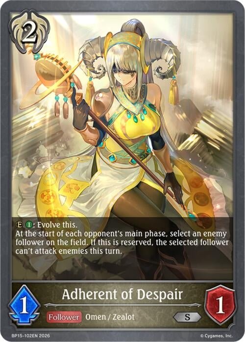 Image for Adherent of Despair (BP15-102EN) - Shadowverse: Evolve
