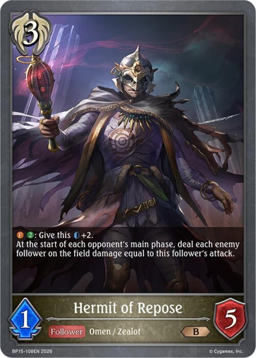 Image for Hermit of Repose (BP15-108EN) - Shadowverse: Evolve