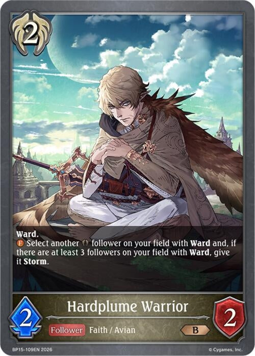 Image for Hardplume Warrior (BP15-109EN) - Shadowverse: Evolve