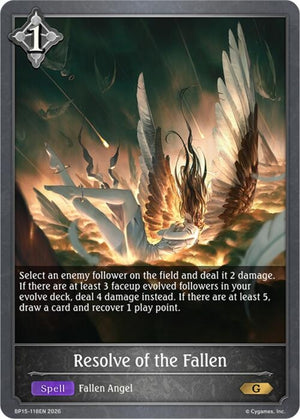 Resolve of the Fallen (BP15-118EN)