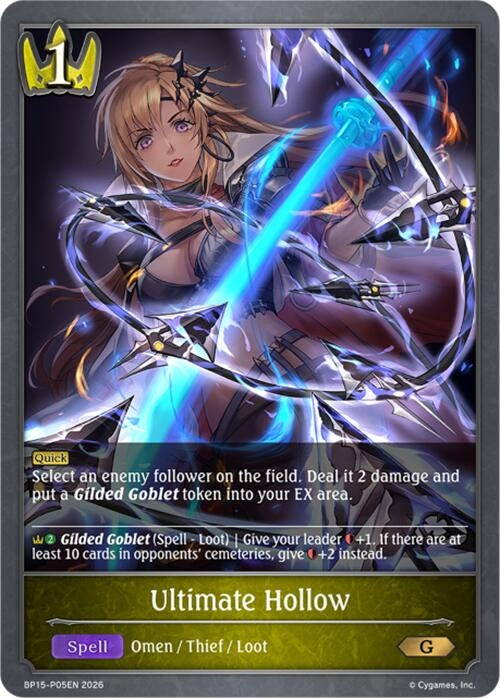 Image for Ultimate Hollow - P05 (Foil) (BP15-P05EN) - Shadowverse: Evolve