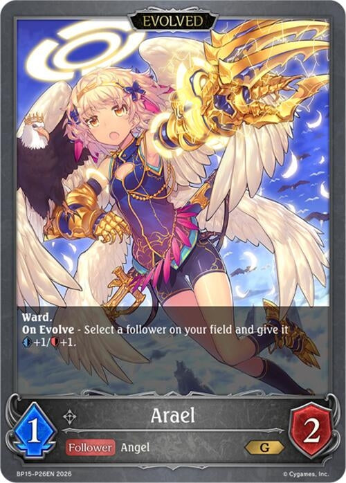 Image for Arael (Evolved) - P26 (Foil) (BP15-P26EN) - Shadowverse: Evolve