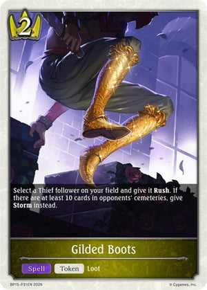 Gilded Boots - P31 (Foil) (BP15-P31EN)