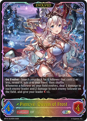 Piercye, Queen of Frost (Evolved) (SL) (BP15-SL05EN)