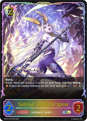 Sarissa, Luxflash Spear (SL) (BP15-SL27EN)