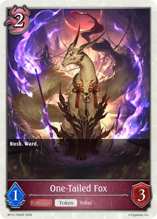 Image for One-Tailed Fox (BP15-T06EN) - Shadowverse: Evolve