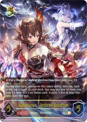 Galmieux, Ardent Disdain (U) (BP15-U04EN)