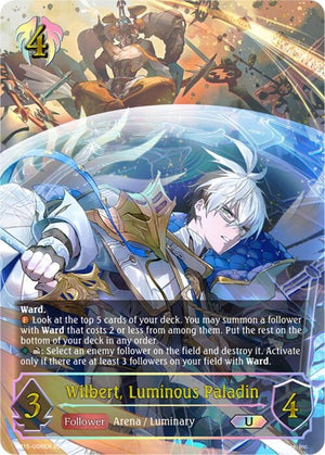 Wilbert, Luminous Paladin (U) (BP15-U06EN)