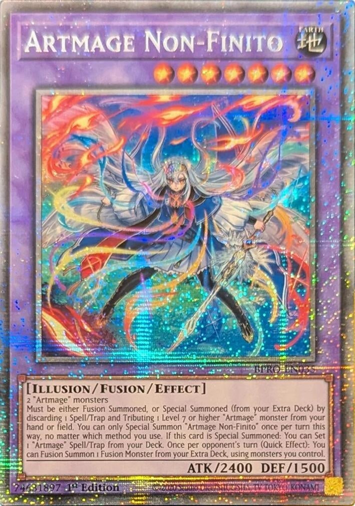 Image for Artmage Non-Finito (Starlight Rare) (BPRO-EN035) - YuGiOh