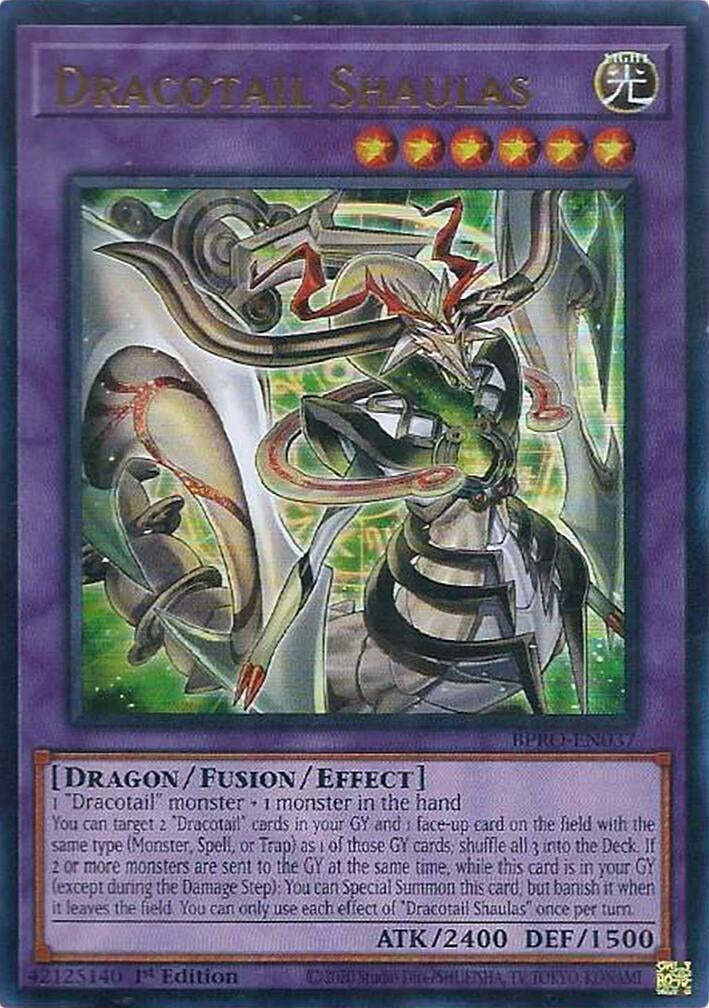 Image for Dracotail Shaulas (BPRO-EN037) - YuGiOh