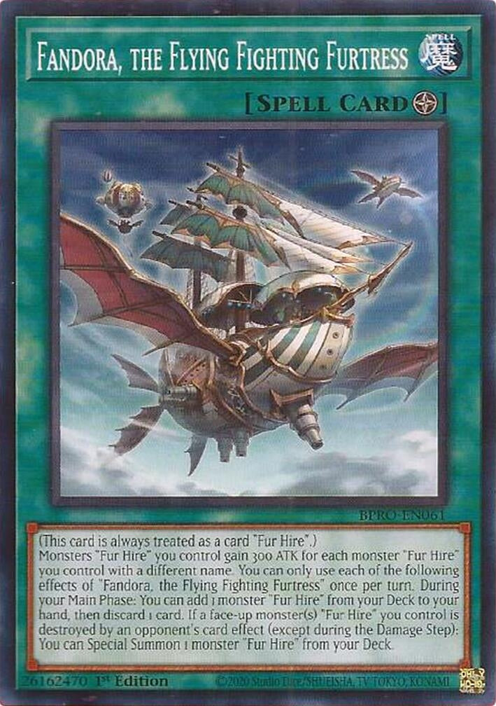 Image for Fandora, the Flying Fighting Furtress (BPRO-EN061) - YuGiOh