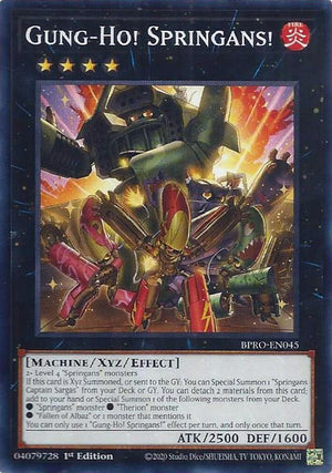 Gung-Ho! Springans! (BPRO-EN045)