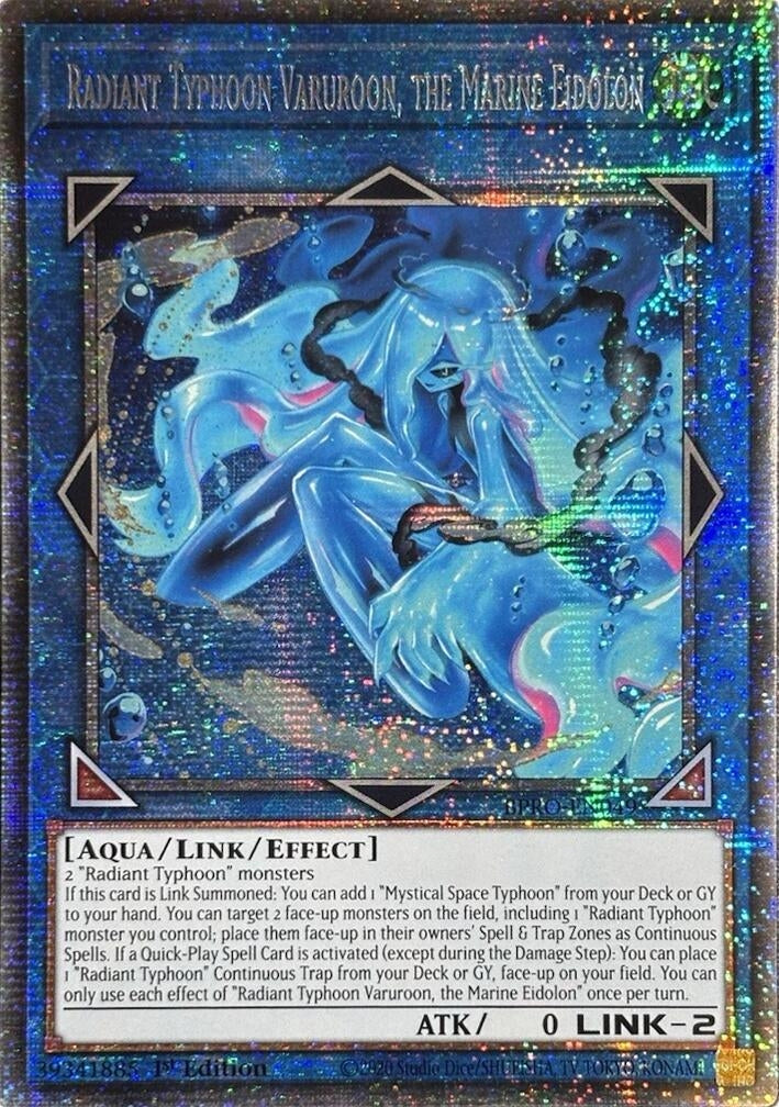 Image for Radiant Typhoon Varuroon, the Marine Eidolon (Starlight Rare) (BPRO-EN049) - YuGiOh
