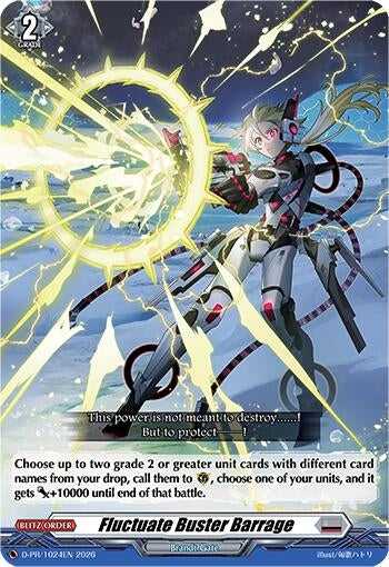 Image for Fluctuate Buster Barrage (D-PR/1024EN) - Cardfight Vanguard