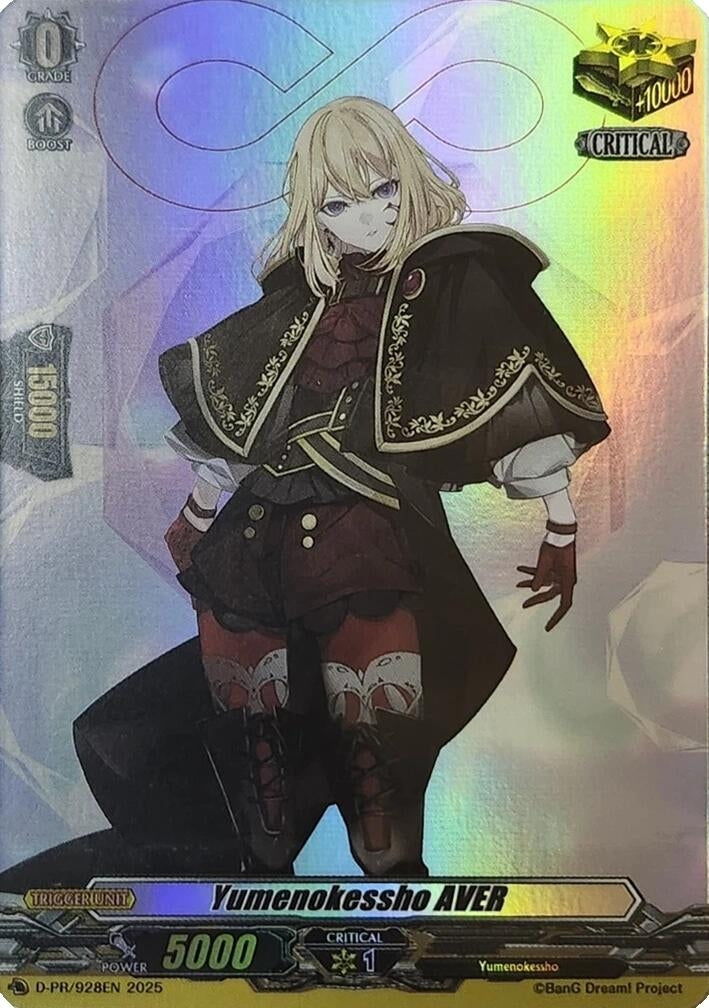 Image for Yumenokessho AVER (Foil) (D-PR/928EN) - Cardfight Vanguard