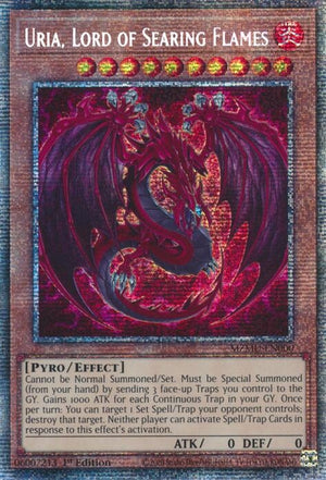 Uria, Lord of Searing Flames (Starlight Rare) (MZMU-EN000)