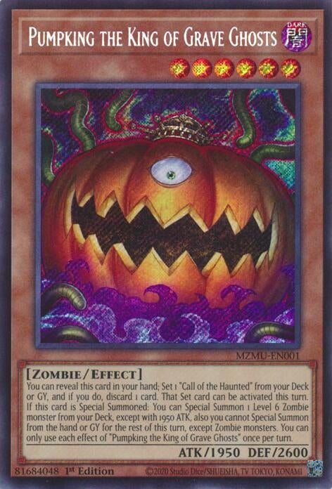 Image for Pumpking the King of Grave Ghosts (MZMU-EN001) - YuGiOh
