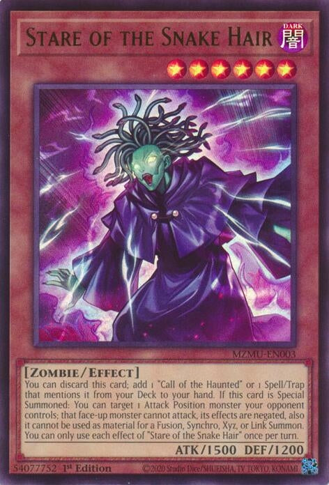Image for Stare of the Snake Hair (MZMU-EN003) - YuGiOh