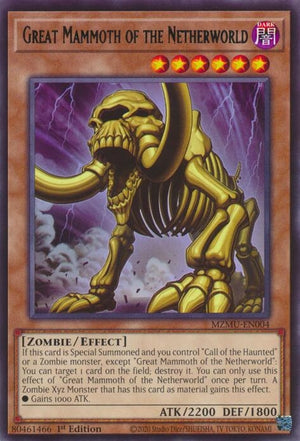 Great Mammoth of the Netherworld (MZMU-EN004)