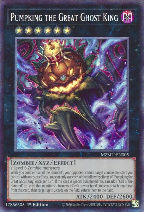 Image for Pumpking the Great Ghost King (Collector's Rare) (MZMU-EN005) - YuGiOh