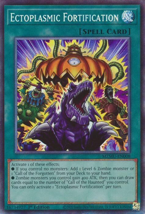 Image for Ectoplasmic Fortification (Collector's Rare) (MZMU-EN008) - YuGiOh