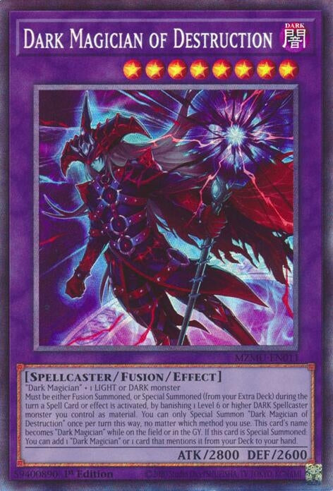 Image for Dark Magician of Destruction (Collector's Rare) (MZMU-EN011) - YuGiOh