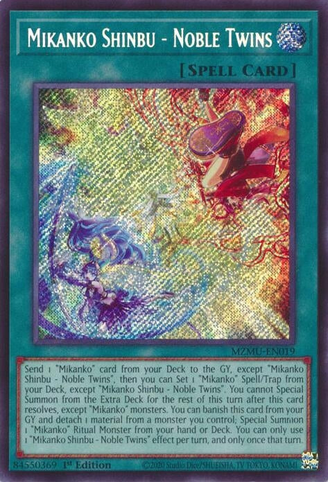Image for Mikanko Shinbu - Noble Twins (MZMU-EN019) - YuGiOh