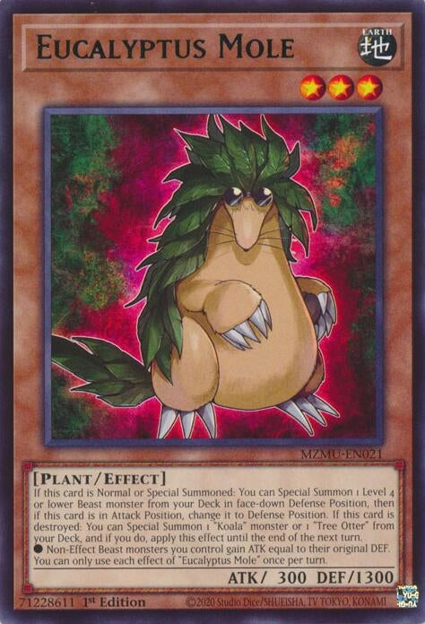 Image for Eucalyptus Mole (MZMU-EN021) - YuGiOh