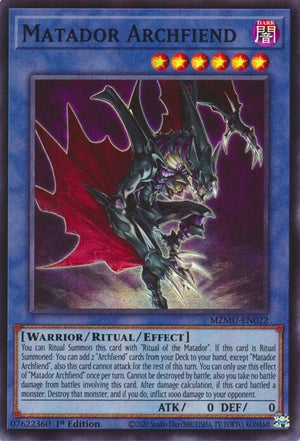 Matador Archfiend (MZMU-EN022)