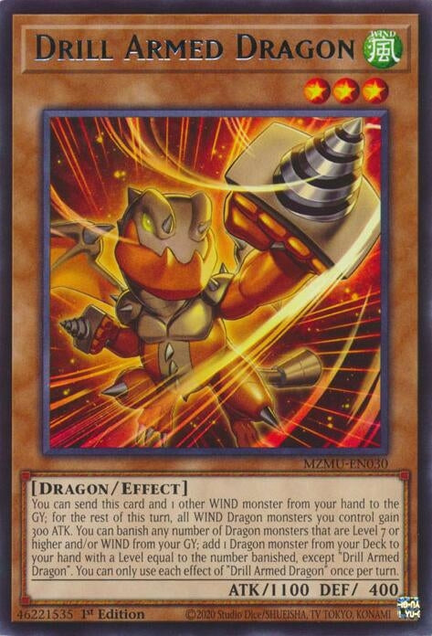 Image for Drill Armed Dragon (MZMU-EN030) - YuGiOh