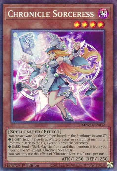 Image for Chronicle Sorceress (Collector's Rare) (MZMU-EN032) - YuGiOh