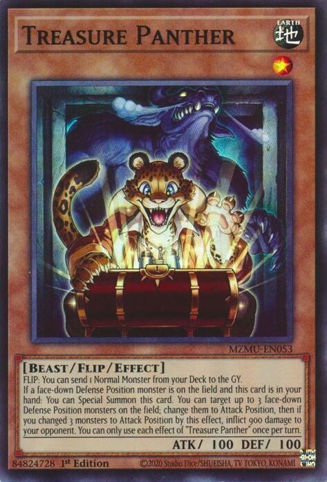 Image for Treasure Panther (MZMU-EN053) - YuGiOh