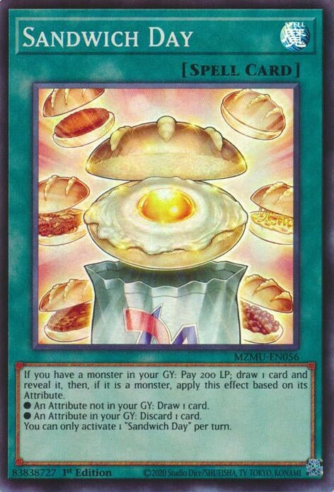 Image for Sandwich Day (MZMU-EN056) - YuGiOh
