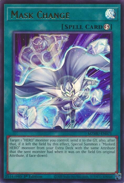 Image for Mask Change (MZMU-EN071) - YuGiOh