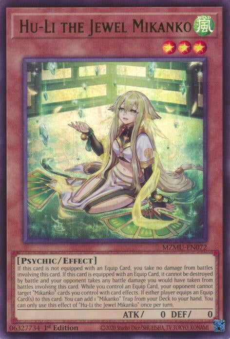 Image for Hu-Li the Jewel Mikanko (MZMU-EN072) - YuGiOh