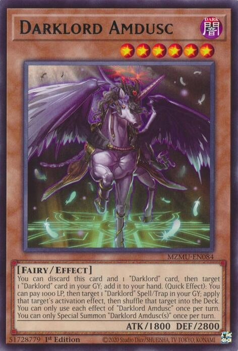 Image for Darklord Amdusc (MZMU-EN084) - YuGiOh