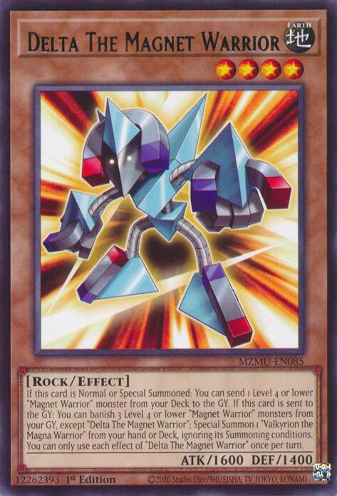 Image for Delta The Magnet Warrior (MZMU-EN085) - YuGiOh