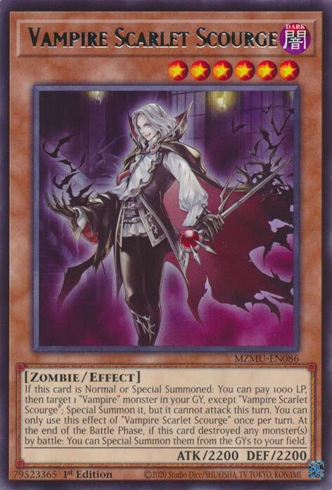 Image for Vampire Scarlet Scourge (MZMU-EN086) - YuGiOh