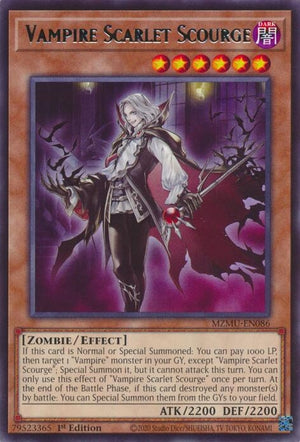 Vampire Scarlet Scourge (MZMU-EN086)