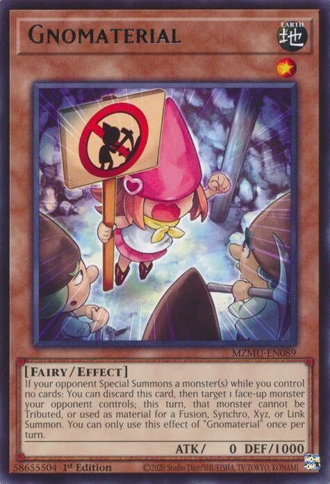 Image for Gnomaterial (MZMU-EN089) - YuGiOh