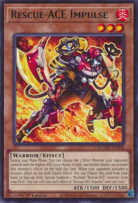 Image for Rescue-ACE Impulse (MZMU-EN098) - YuGiOh