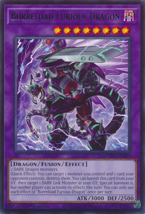 Image for Borreload Furious Dragon (MZMU-EN099) - YuGiOh