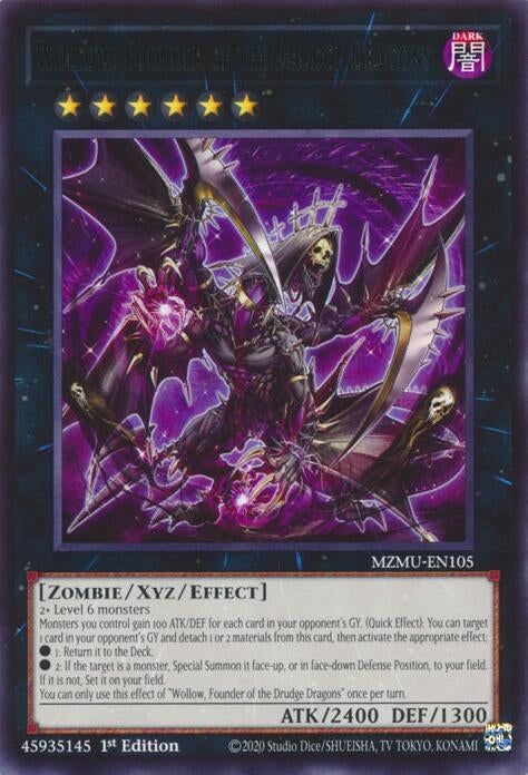 Image for Wollow, Founder of the Drudge Dragons (MZMU-EN105) - YuGiOh