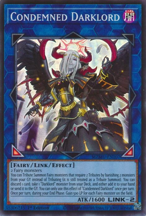 Image for Condemned Darklord (MZMU-EN107) - YuGiOh