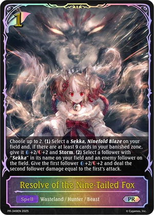 Resolve of the Nine-Tailed Fox (PR-349EN)