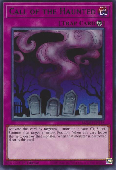 Image for Call of the Haunted (MZMU-EN118) - YuGiOh
