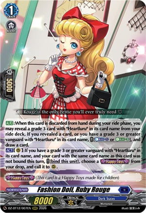 Fashion Doll, Ruby Rouge (DZ-BT12/007EN)